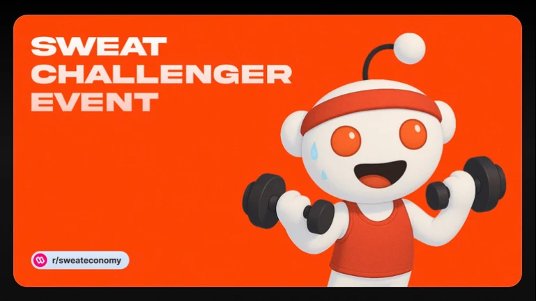 Sweat Challenger Event artwork for r/sweateconomy
